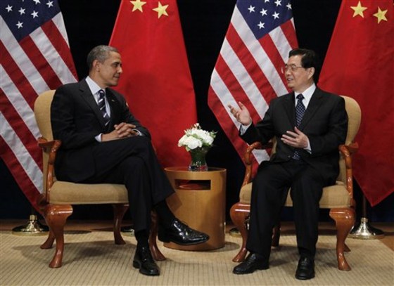 Barack Obama, Hu Jintao